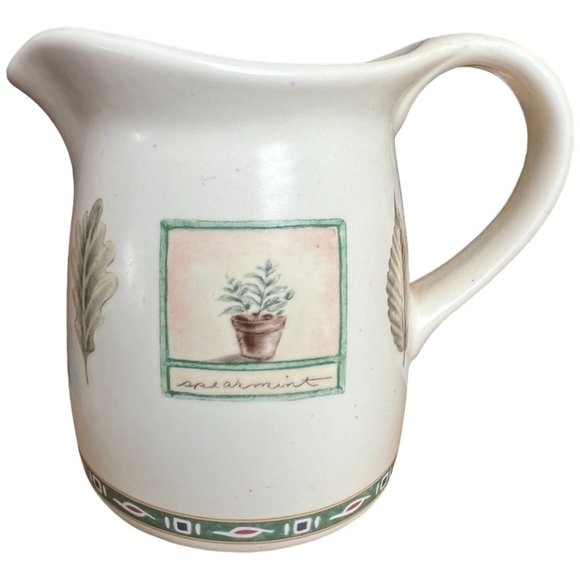 2 items: Vtg PFLATZGRAFF "Naturewood" Stoneware Gravy Boat and Creamer Retired - Picture 10 of 13